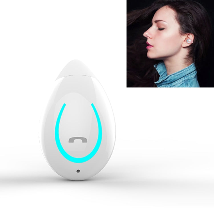 YX08 Ultraleichte Ohrbügel kabellose V5.0 Bluetooth-Kopfhörer Ohrclip Stereo Bluetooth-Headset mit Mikrofon, Einzelstück