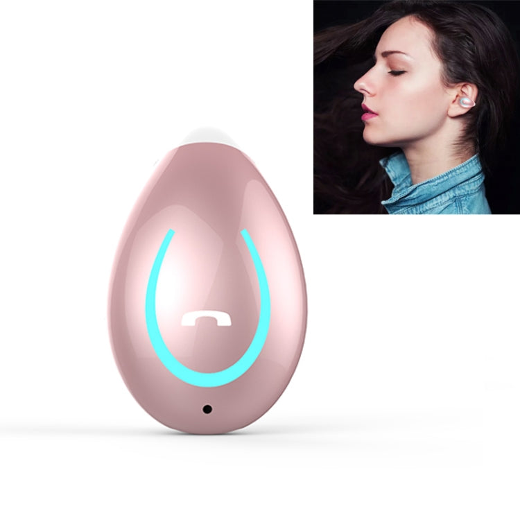YX08 Ultraleichte Ohrbügel kabellose V5.0 Bluetooth-Kopfhörer Ohrclip Stereo Bluetooth-Headset mit Mikrofon, Einzelstück