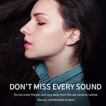 YX08 Ultraleichte Ohrbügel kabellose V5.0 Bluetooth-Kopfhörer Ohrclip Stereo Bluetooth-Headset mit Mikrofon, Einzelstück