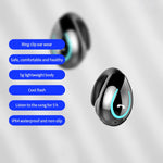 YX08 Ultraleichte Ohrbügel kabellose V5.0 Bluetooth-Kopfhörer Ohrclip Stereo Bluetooth-Headset mit Mikrofon, Einzelstück