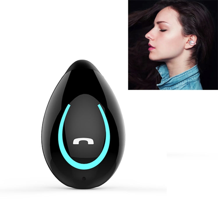 YX08 Ultraleichte Ohrbügel kabellose V5.0 Bluetooth-Kopfhörer Ohrclip Stereo Bluetooth-Headset mit Mikrofon, Einzelstück