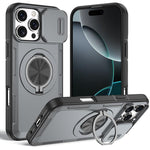 Camshield Rotation Holder MagSafe Handyhülle, Für iPhone 17 Pro Max, Für iPhone 17 Pro, Für iPhone 16 Pro Max, Für iPhone 16 Pro, Für iPhone 16 Plus, Für iPhone 16, Für iPhone 15 Pro Max, Für iPhone 15 Pro