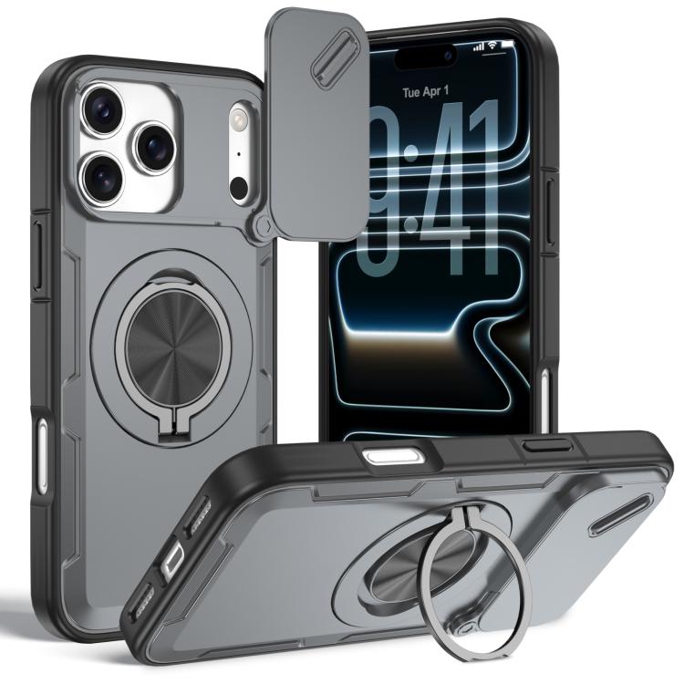 Camshield Rotation Holder MagSafe Handyhülle, Für iPhone 17 Pro Max, Für iPhone 17 Pro, Für iPhone 16 Pro Max, Für iPhone 16 Pro, Für iPhone 16 Plus, Für iPhone 16, Für iPhone 15 Pro Max, Für iPhone 15 Pro