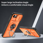 Camshield Rotation Holder MagSafe Handyhülle, Für iPhone 17 Pro Max, Für iPhone 17 Pro, Für iPhone 16 Pro Max, Für iPhone 16 Pro, Für iPhone 16 Plus, Für iPhone 16, Für iPhone 15 Pro Max, Für iPhone 15 Pro