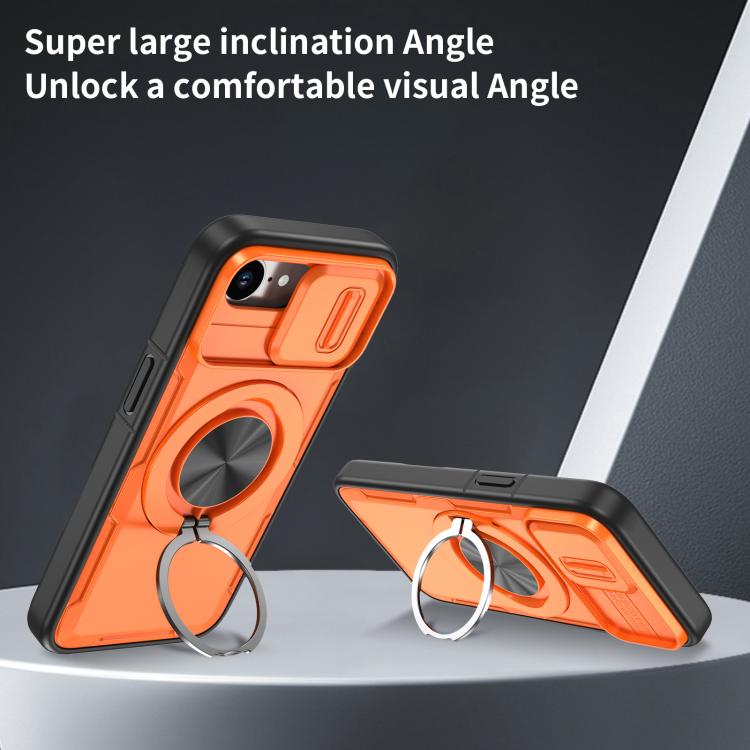 Camshield Rotation Holder MagSafe Handyhülle, Für iPhone 17 Pro Max, Für iPhone 17 Pro, Für iPhone 16 Pro Max, Für iPhone 16 Pro, Für iPhone 16 Plus, Für iPhone 16, Für iPhone 15 Pro Max, Für iPhone 15 Pro