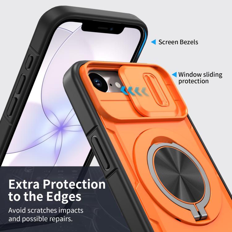 Camshield Rotation Holder MagSafe Handyhülle, Für iPhone 17 Pro Max, Für iPhone 17 Pro, Für iPhone 16 Pro Max, Für iPhone 16 Pro, Für iPhone 16 Plus, Für iPhone 16, Für iPhone 15 Pro Max, Für iPhone 15 Pro