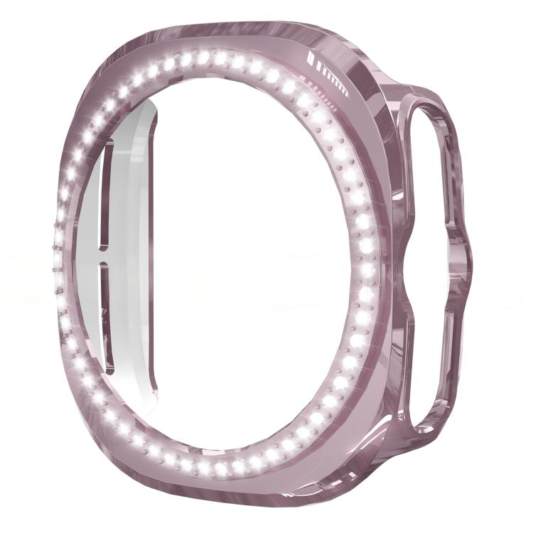 xDfind Einzelreihige Diamant-Hohl-PC-Uhrenabdeckung, für Samsung Galaxy Watch Ultra 47mm / Ultra 2025