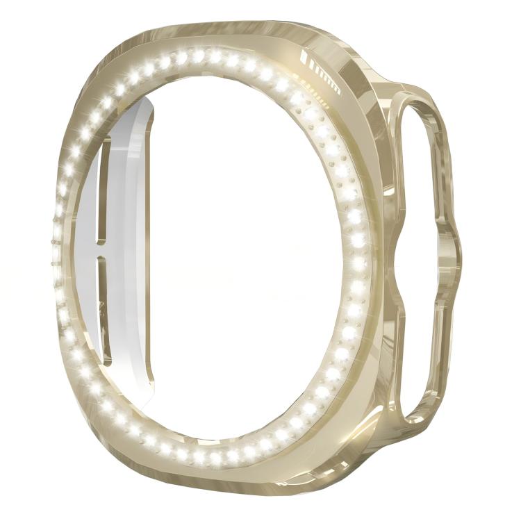 xDfind Einzelreihige Diamant-Hohl-PC-Uhrenabdeckung, für Samsung Galaxy Watch Ultra 47mm / Ultra 2025