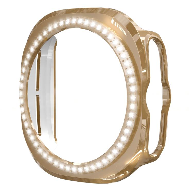 xDfind Einzelreihige Diamant-Hohl-PC-Uhrenabdeckung, für Samsung Galaxy Watch Ultra 47mm / Ultra 2025