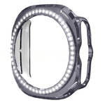 xDfind Einzelreihige Diamant-Hohl-PC-Uhrenabdeckung, für Samsung Galaxy Watch Ultra 47mm / Ultra 2025