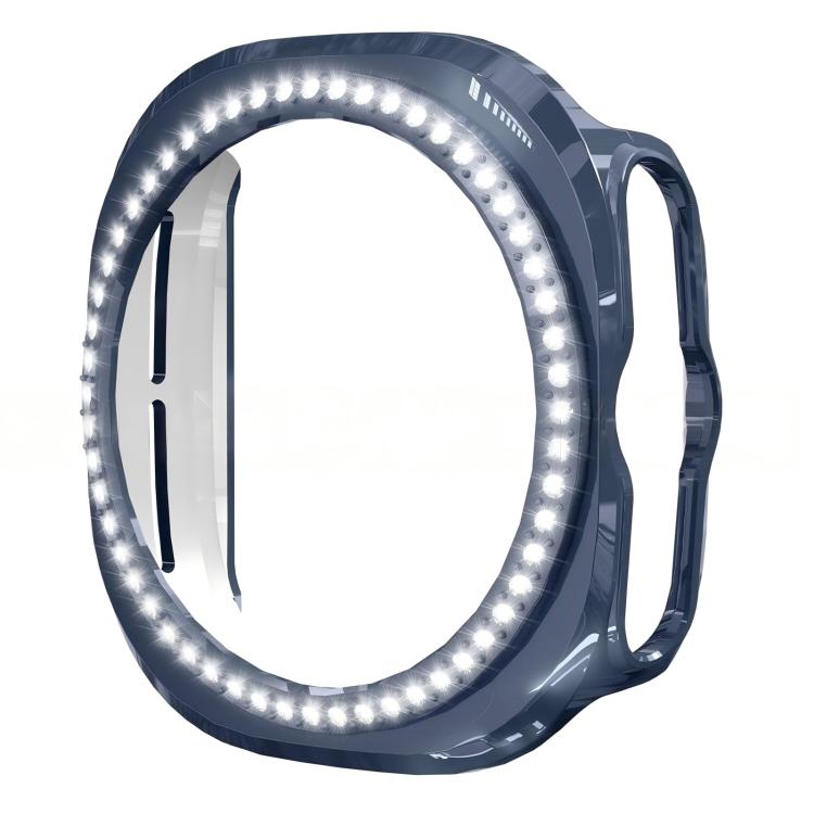 xDfind Einzelreihige Diamant-Hohl-PC-Uhrenabdeckung, für Samsung Galaxy Watch Ultra 47mm / Ultra 2025