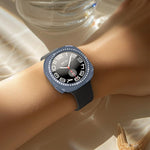 xDfind Einzelreihige Diamant-Hohl-PC-Uhrenabdeckung, für Samsung Galaxy Watch Ultra 47mm / Ultra 2025
