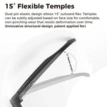 M02 8MP Kamera KI Smartbrille mit photochromen Gläsern