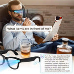 M02 8MP Kamera KI Smartbrille mit photochromen Gläsern
