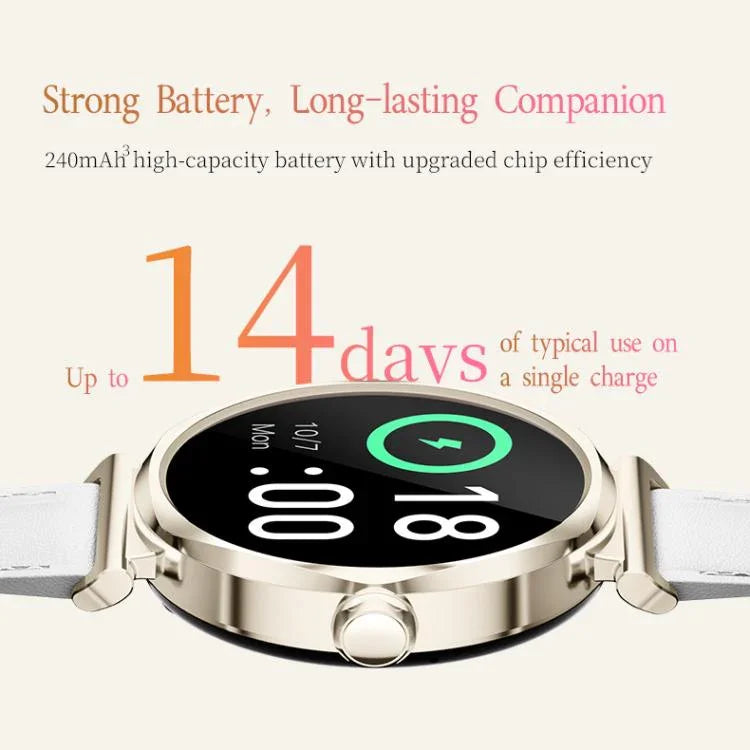 GTR4 1.27 inch TFT Screen Smart Watch for Lady IP68 Support Heart Rate Monitoring