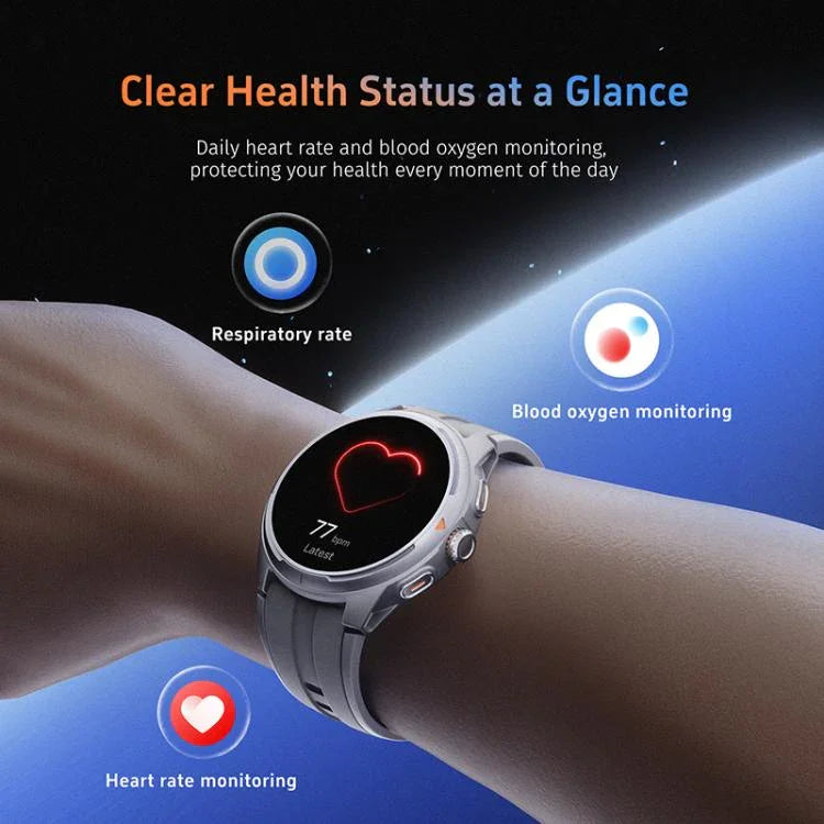 GTR6 Urban Runner Smartwatch mit 1,43 Zoll AMOLED-Bildschirm, IP68-zertifiziert, unterstützt Herzfrequenzmessung