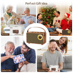 A23 Tragbarer Bluetooth-Lautsprecher unterstützt USB / TF-Karte / UKW-Radio