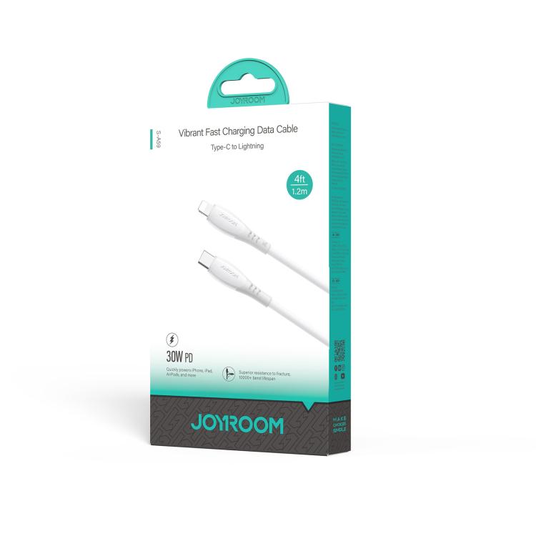 JOYROOM S-A59 Vibrant Series 30W Type-C to 8 Pin Fast Charging Data Cable, 1.2m