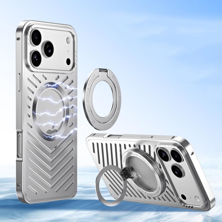 Kühlende MagSafe Magnetische Metall-Handyhülle, Für iPhone 17 Pro Max, Für iPhone 17 Pro, Für iPhone 17
