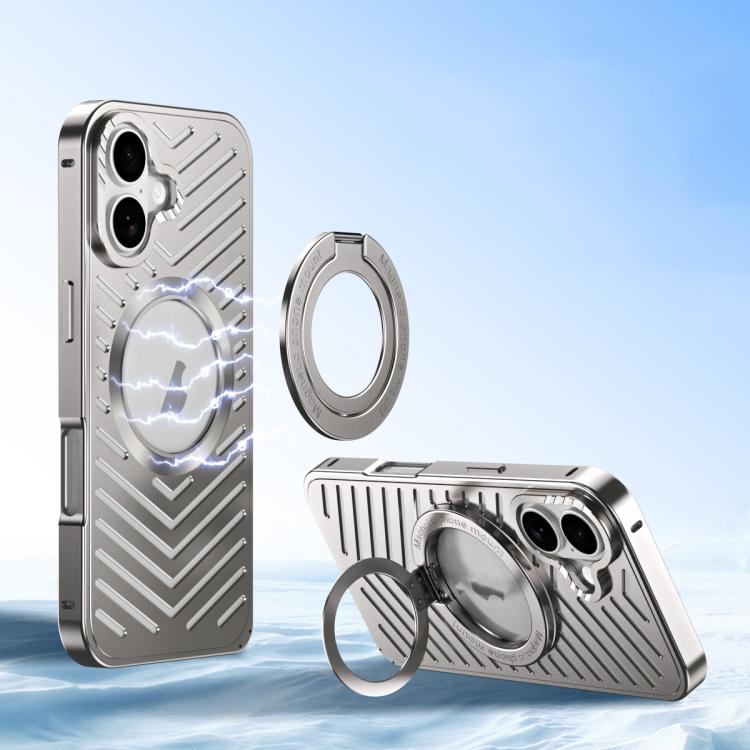 Kühlende MagSafe Magnetische Metall-Handyhülle, Für iPhone 17 Pro Max, Für iPhone 17 Pro, Für iPhone 17