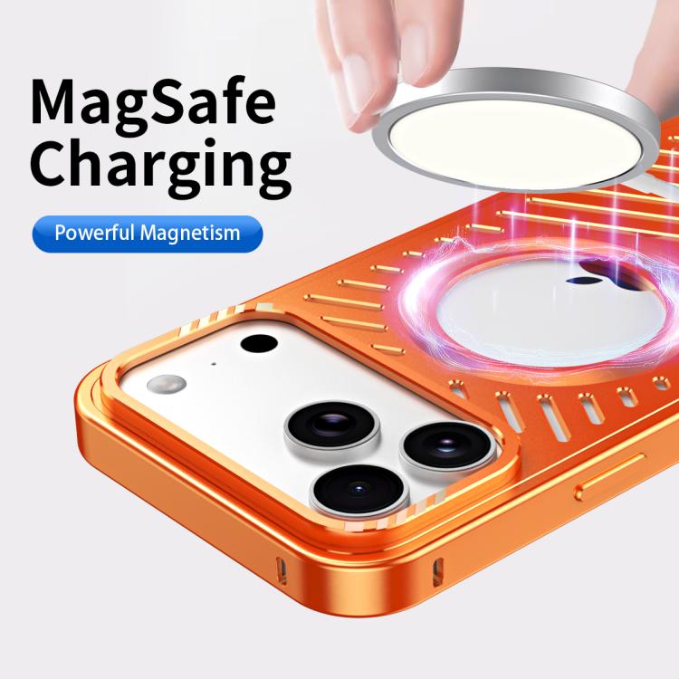 Kühlende MagSafe Magnetische Metall-Handyhülle, Für iPhone 17 Pro Max, Für iPhone 17 Pro, Für iPhone 17
