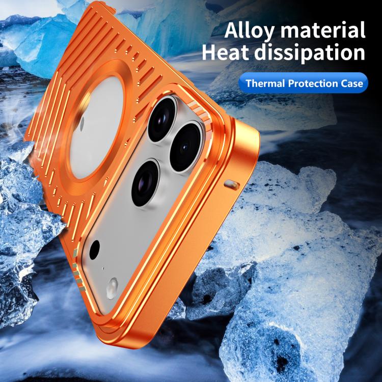 Kühlende MagSafe Magnetische Metall-Handyhülle, Für iPhone 17 Pro Max, Für iPhone 17 Pro, Für iPhone 17