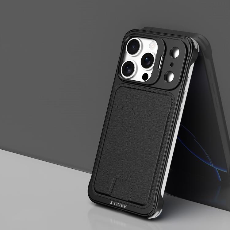 J TRIBE Metallrahmen Rahmenlose Kartenfach Objektivhalter Handyhülle, Für iPhone 17 Pro Max, Für iPhone 17 Pro, Für iPhone 17, Für iPhone Air, Für iPhone 16 Pro Max, Für iPhone 16 Pro, Für iPhone 15 Pro Max, Für iPhone 15 Pro