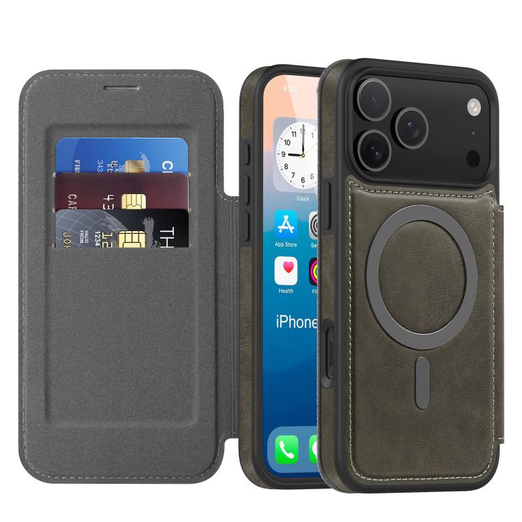 Linton MagSafe Leather Phone Case, For iPhone 17 Pro Max, For iPhone 17 Pro, For iPhone 17, For iPhone Air