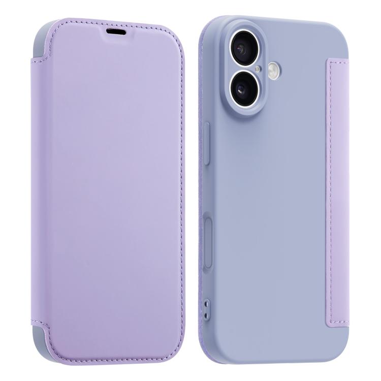 Imitate Liquid Skin Feel Leather Phone Case with Card Slots, For iPhone 17 Pro Max, For iPhone 17 Pro, For iPhone 17, For iPhone Air