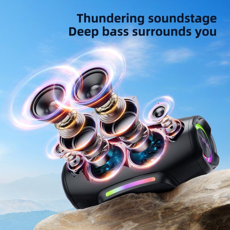 Zealot S127 100W Tragbarer bunter Bluetooth-Lautsprecher für draußen