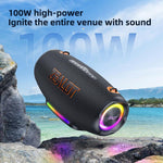 Zealot S127 100W Tragbarer bunter Bluetooth-Lautsprecher für draußen