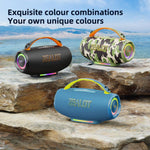 Zealot S167 100W Tragbarer Handheld-Outdoor-RGB-Bluetooth-Lautsprecher