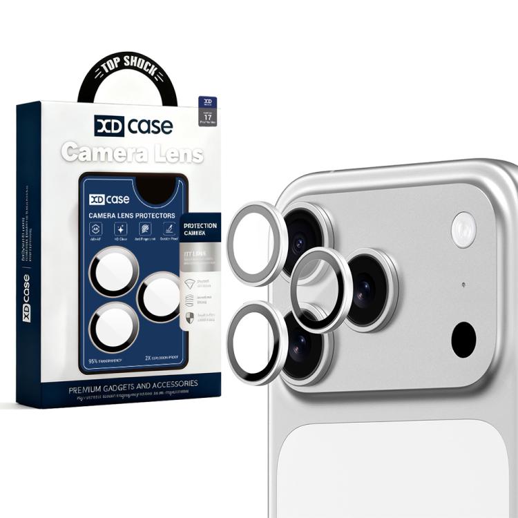 XDcase AF + AR Hawkeye Kameraschutzglas mit Ausrichtungshilfe, Für iPhone 17 Pro Max, Für iPhone 17 Pro
