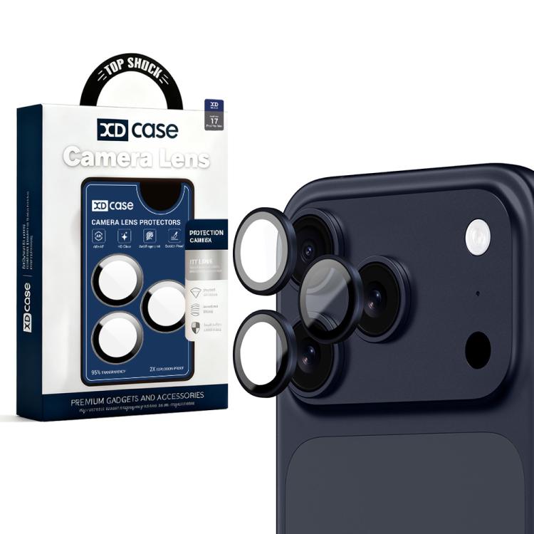 XDcase AF + AR Hawkeye Kameraschutzglas mit Ausrichtungshilfe, Für iPhone 17 Pro Max, Für iPhone 17 Pro