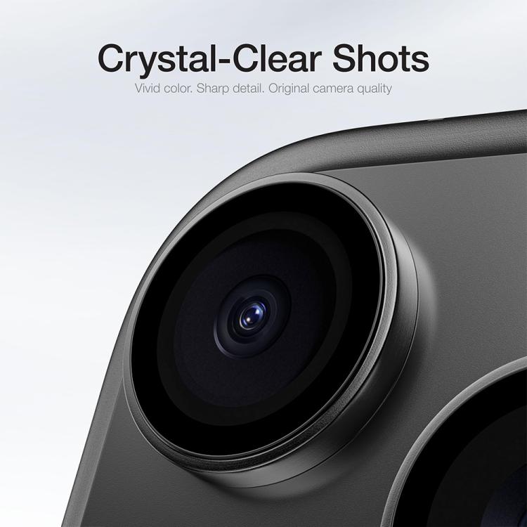 XDcase AF + AR Hawkeye Kameraschutzglas mit Ausrichtungshilfe, Für iPhone 17 Pro Max, Für iPhone 17 Pro