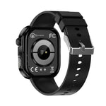 GE52 Smartwatch mit 1,88-Zoll-Full-HD-Touchscreen, Bluetooth-Anruffunktion, Silikonarmband und Unterstützung für Gesundheitsüberwachung