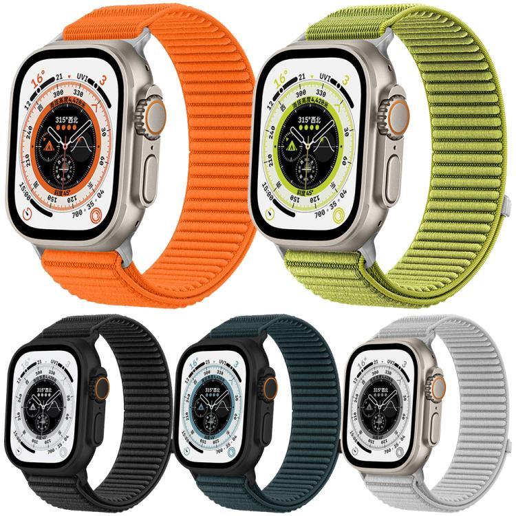 5er-Pack xDfind Uhrenarmbänder aus gewebtem Nylon mit Klettverschluss, passend für Apple Watch 42 / 44 / 45 / 46 / 49 mm, Apple Watch 38 / 40 / 41 / S11 42 mm