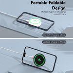 15W Multifunktions-Magnet-Wireless-Ladegerät mit Klappständer