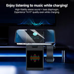 S5D 3-in-1 Multifunktionales 15W Touchscreen-Wireless-Ladegerät mit Bluetooth-Lautsprecherfunktion