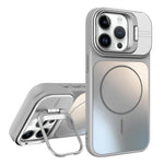 AG Frosted Lens Holder MagSafe Phone Case, For iPhone 12, For iPhone 12 Pro Max, For iPhone 12 Pro, For iPhone 11