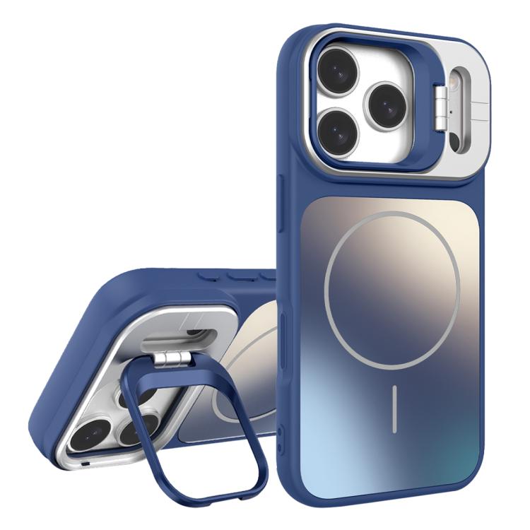 AG Frosted Lens Holder MagSafe Handyhülle, Für iPhone 17 Pro Max, Für iPhone 17 Pro, Für iPhone 17, Für iPhone 16 Pro Max, Für iPhone 16 Pro, Für iPhone 16 Plus, Für iPhone 16, Für iPhone 15 Pro Max, Für iPhone 15 Pro
