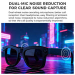 M01S 5MP Smart AI Kamerabrille unterstützt Sprachanrufe, Videoaufnahmen und WLAN-Übertragung