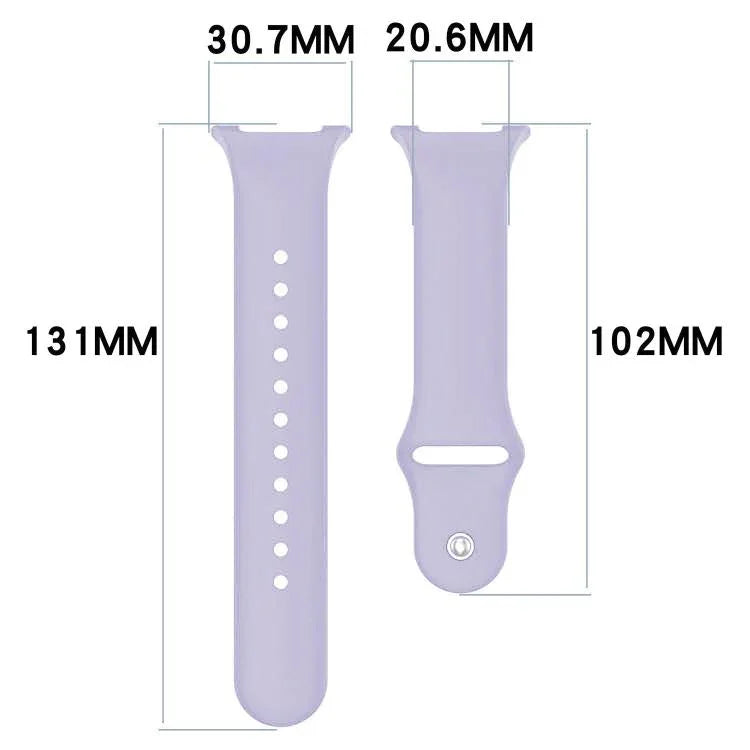 5er-Pack xDfind Silikon-Uhrenarmbänder mit umgekehrter Schnalle, für Samsung Galaxy Watch8 / 8 Classic