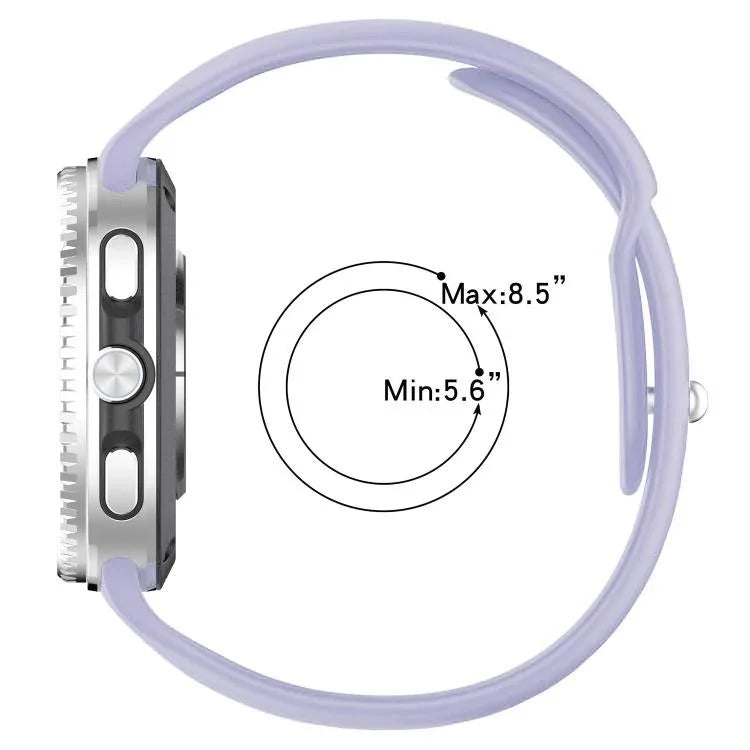 5er-Pack xDfind Silikon-Uhrenarmbänder mit umgekehrter Schnalle, für Samsung Galaxy Watch8 / 8 Classic