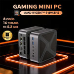 GXMO GH8 Windows 11 Pro Mini-PC, AMD Ryzen 9 8945HS Octa-Core-Prozessor, ohne Arbeitsspeicher, 16 GB + 512 GB