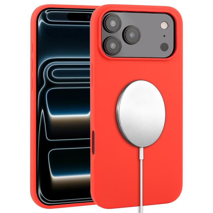 Flüssigsilikon Full Coverage MagSafe Handyhülle, für iPhone 17 Pro Max, für iPhone 17 Pro, für iPhone 17, für iPhone Air