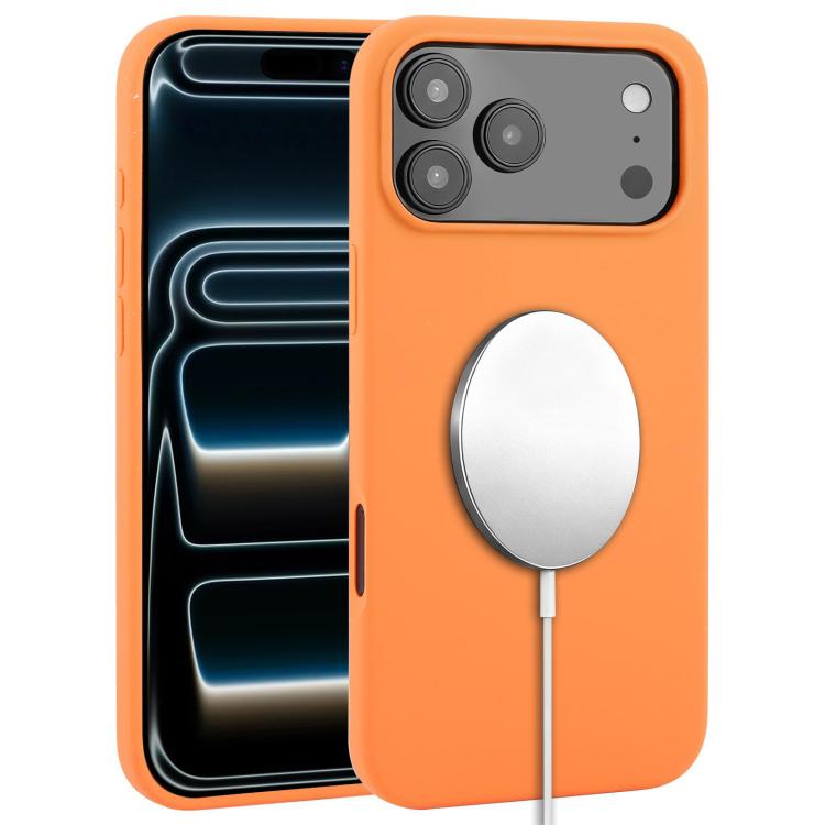 Flüssigsilikon Full Coverage MagSafe Handyhülle, für iPhone 17 Pro Max, für iPhone 17 Pro, für iPhone 17, für iPhone Air