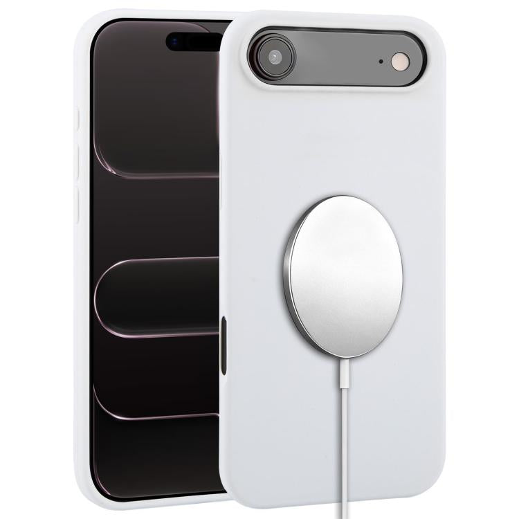 Flüssigsilikon Full Coverage MagSafe Handyhülle, für iPhone 17 Pro Max, für iPhone 17 Pro, für iPhone 17, für iPhone Air
