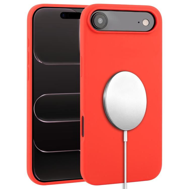 Flüssigsilikon Full Coverage MagSafe Handyhülle, für iPhone 17 Pro Max, für iPhone 17 Pro, für iPhone 17, für iPhone Air