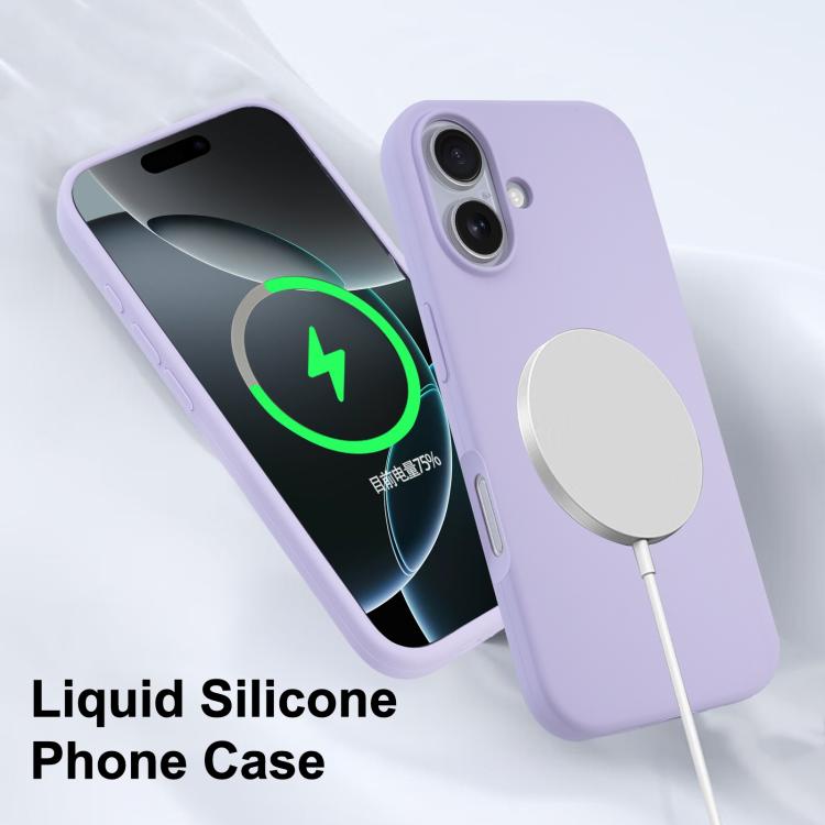 Flüssigsilikon Full Coverage MagSafe Handyhülle, für iPhone 17 Pro Max, für iPhone 17 Pro, für iPhone 17, für iPhone Air